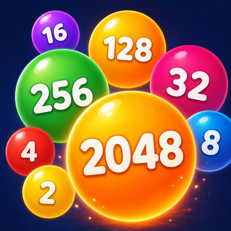 Bubble Merge 2048